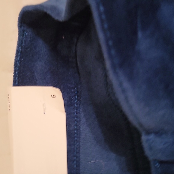 Loft Size 6 Turquoise Velour Pants - Picture 4 of 5